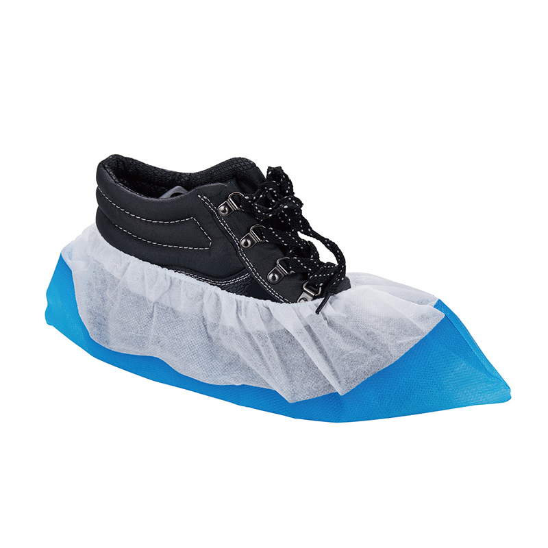 Disposable Bi-Color Non-Skip Non-Woven Shoe Cover