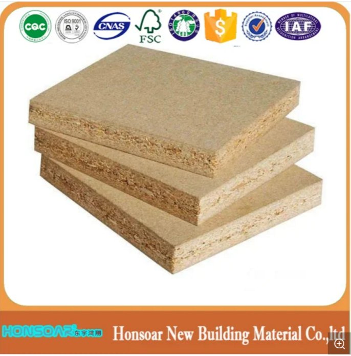 18mm Melamine Particle Board Chipboard for Cabinet and Home Furniture