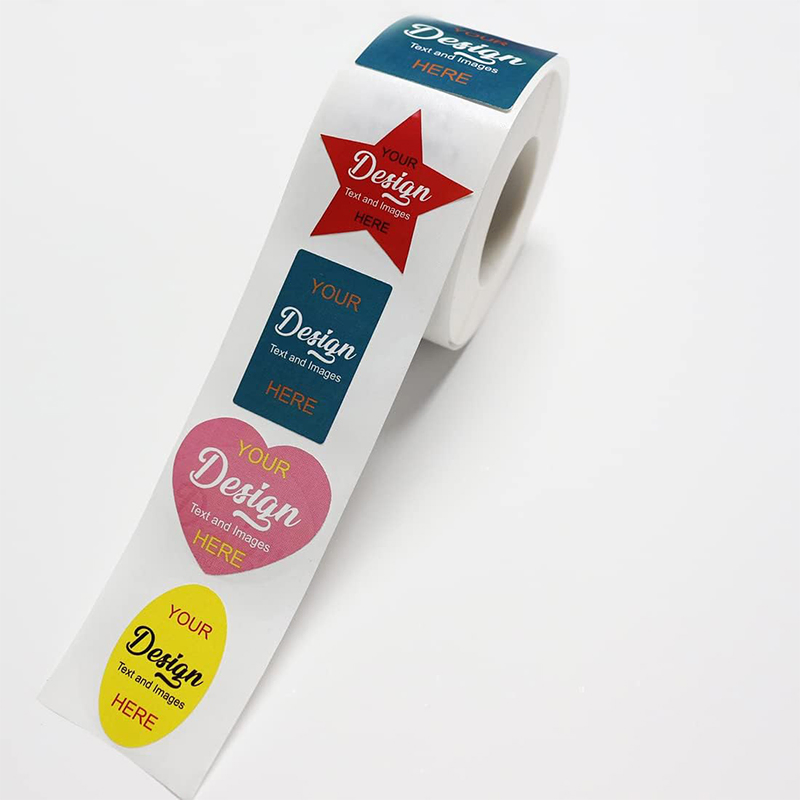 Personalized Shape and Size Labels for Stickers and Bags