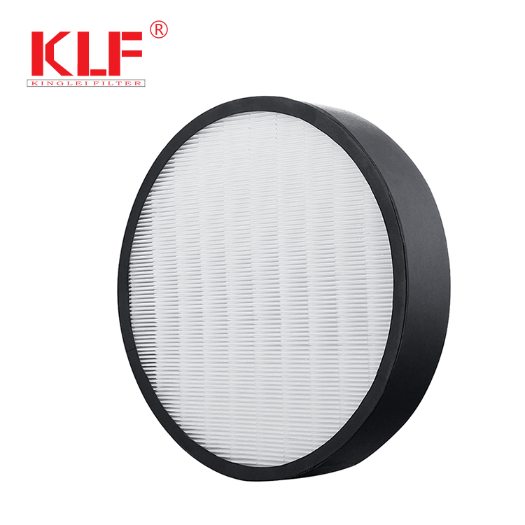 Round HEPA Air Clean Filter Air Purifier Parts HEPA Active Carbon Filter