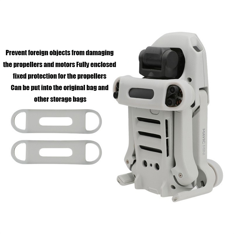 Custom Drone Accessories Slicone Propellers Holder Stabilizer Portable Props Protector for Dji Mavic Mini 2 Se