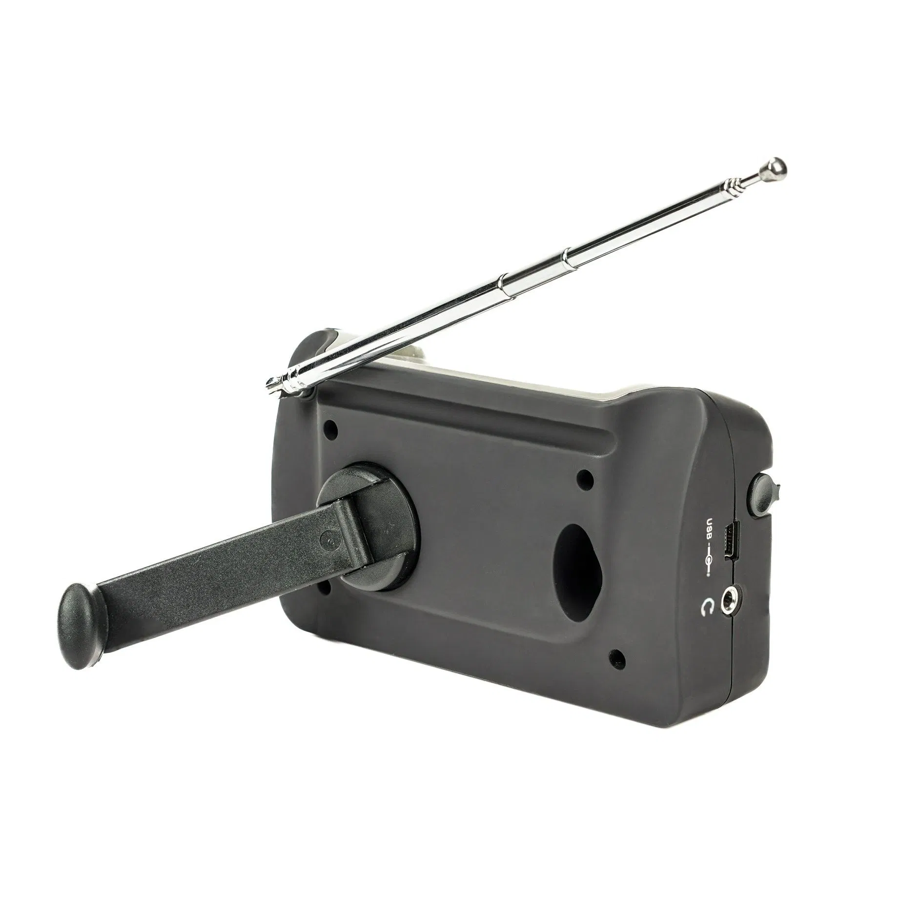 Радио на солнечной батарее с ручной подзарядкой