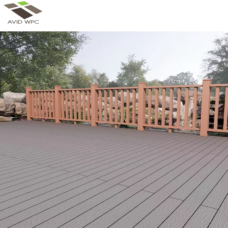 Cheap Wood Plastic Composite Custom WPC Timber Hollow Square Tubes