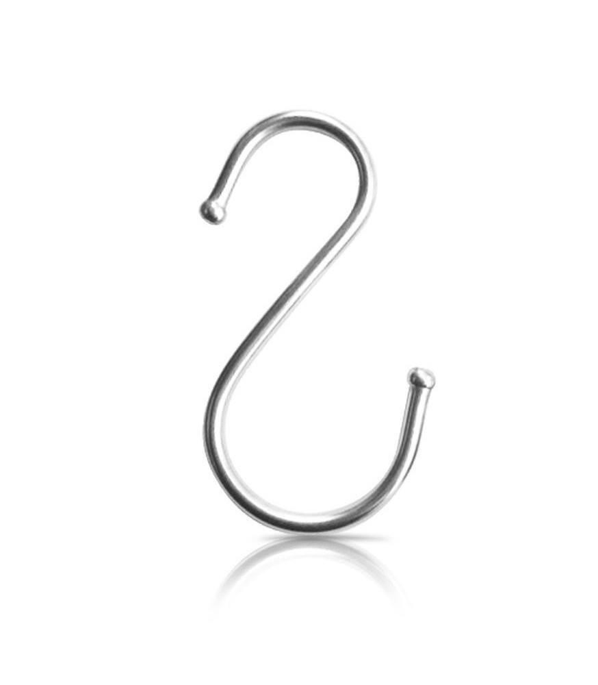 Decorative Stainless Steel Hanging S Hook Metal Hook