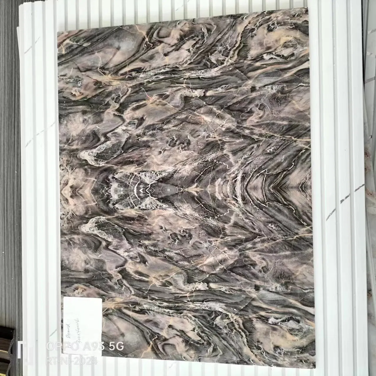 UV Coated PVC Marble Sheet for Interior Design Enhancement