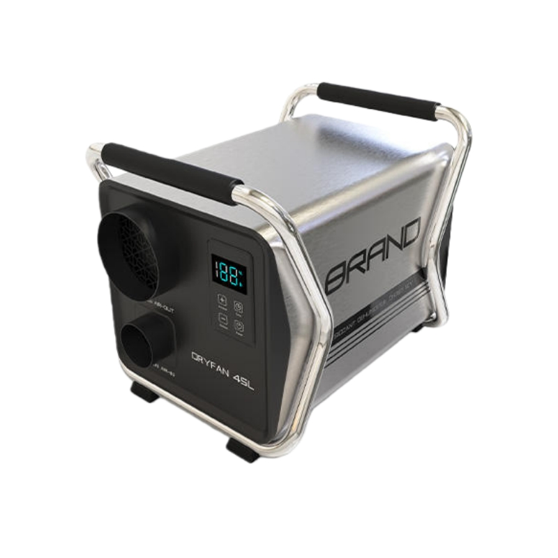 High Performance Adsorption Dehumidifier 45L Deiccant Dehumifier 220V -230V Stainless Steel with LCD Wif Function