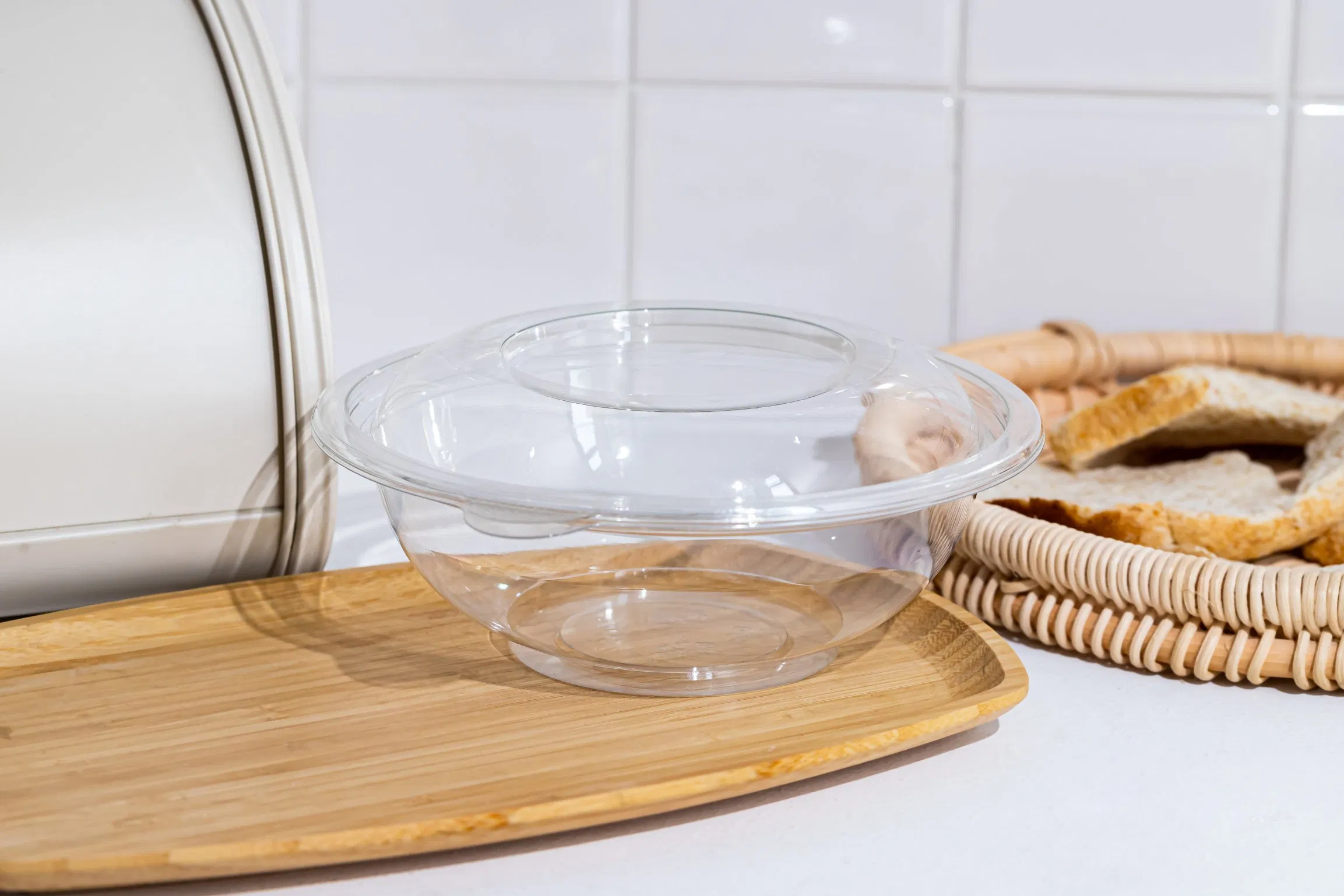 24oz Disposable Plastic Pet Salad Dressing Food Cup
