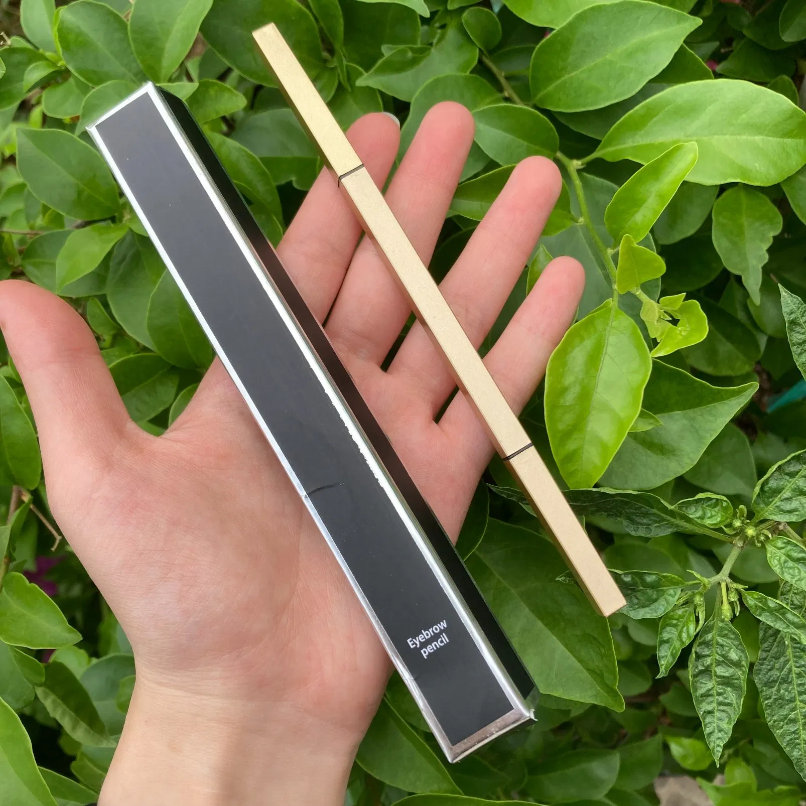 Double-Head Natural Brown Eyebrow Pencil Private Label Waterproof Eyeborw Pencil
