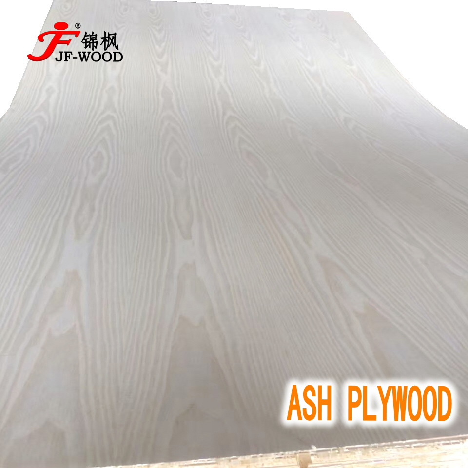 1220*2440mm American Ash Natural Veneer Plywood MDF