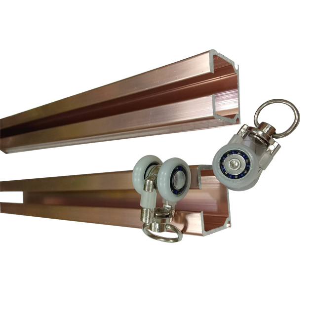 Shanghai Top Quality Color Anodized Aluminum Curtain Rail Track