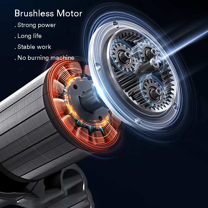 Populus Industrial Quality 20V Rechargeable Lithium Wrench 1/2" 3000bpm Impact Rate Electric Brushless Impact Wrench Cordless Wrench for Algerian Market