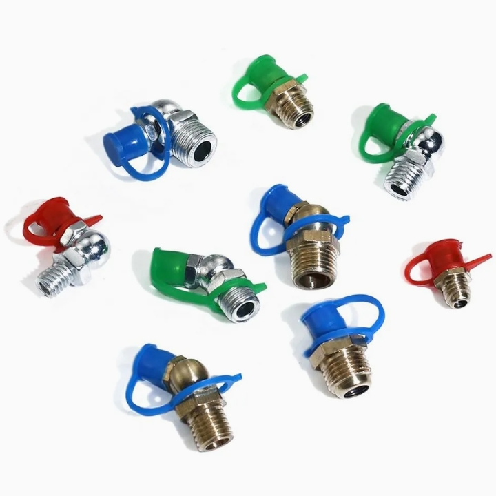 Carbon Steel Zinc Plated Grease Nipple, Auto Pipe Nipple Fitting Thread Nipples Grease in Other Auto Parts