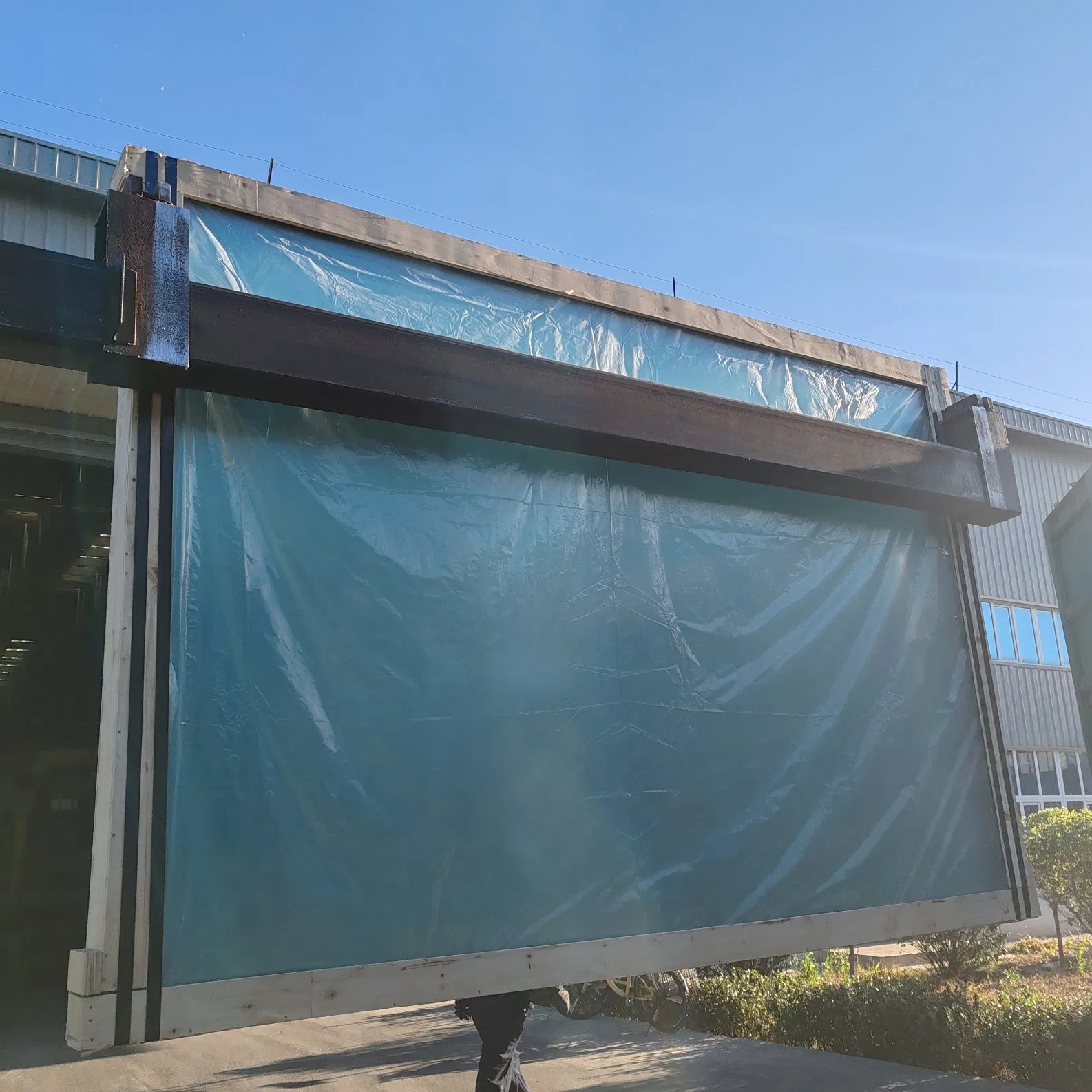 Factory Supply Cut Size Tinted/Clear Float Glass with Variety of Colors with Plywood Crates