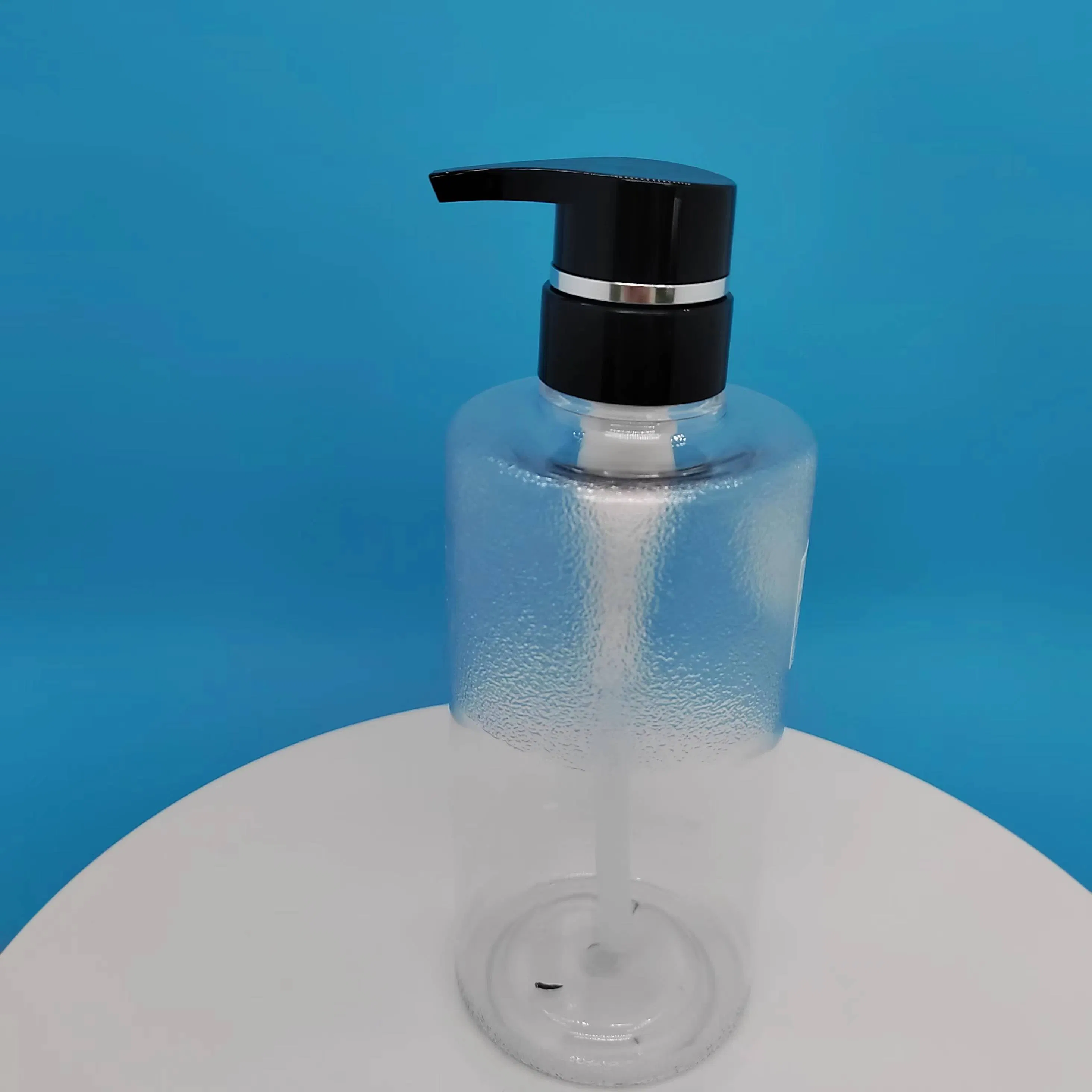 High-End Shampoo Packaging Black Chaplet Sliver 33/410 4cc Output Plastic Lotion Pump