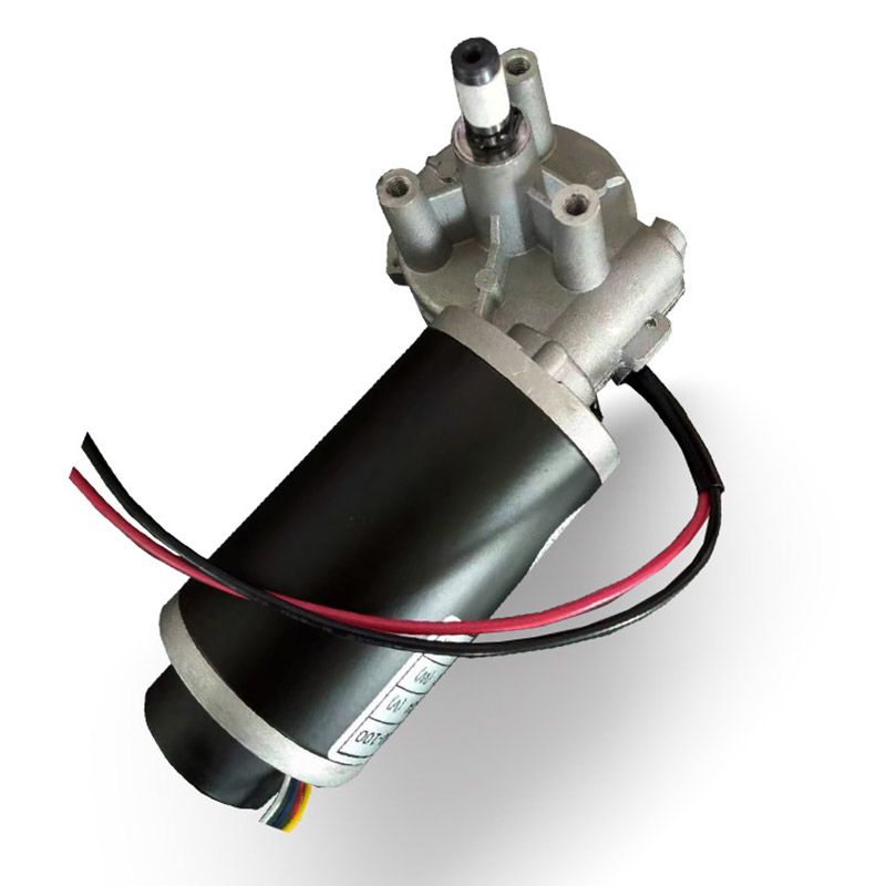 High Speed DC 24V 150 Rpm Reverse Worm Geared Motor for Fishing Equipment