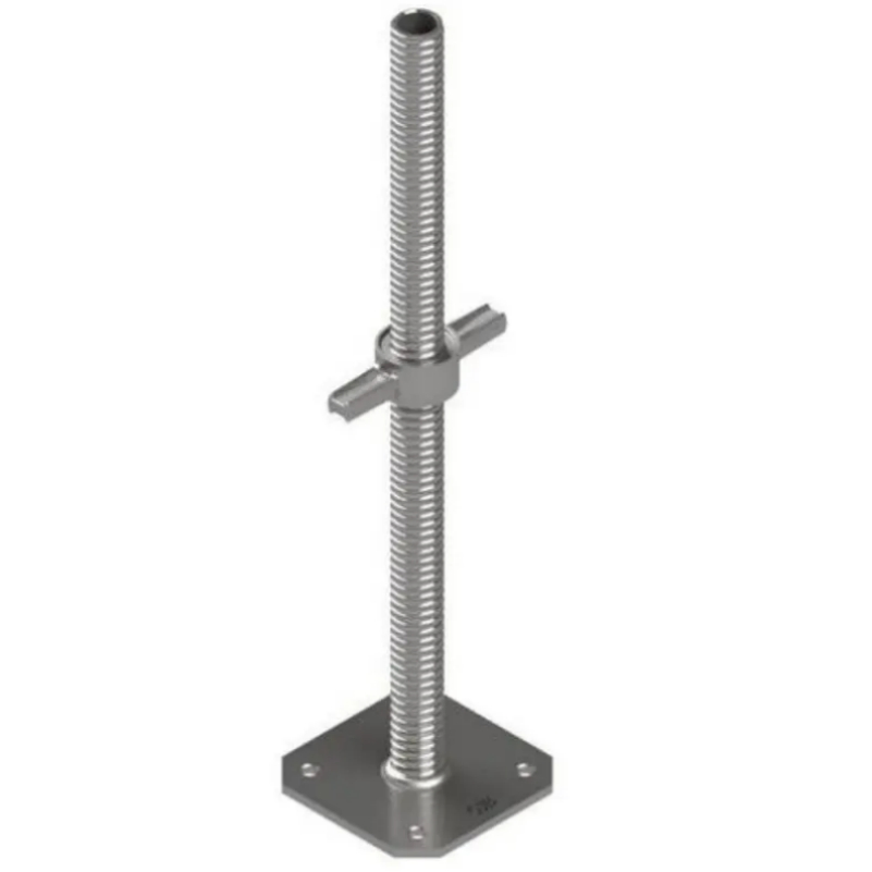 Galvanized and Painted Screw Jack Adjustable Shoring Screw Base Jack for Scaffolding Global Sale