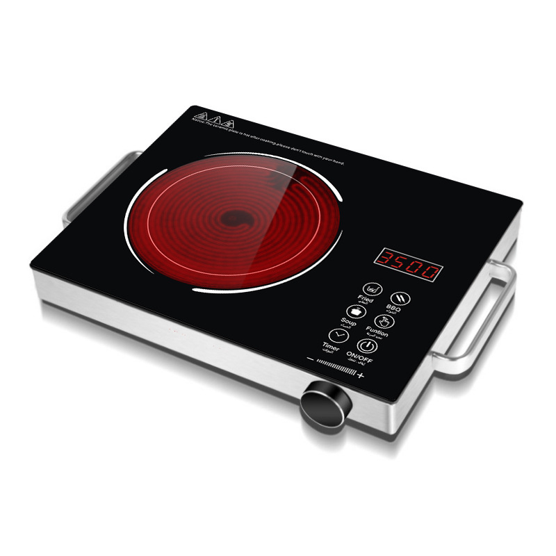 High-Power Induction Cooker Home Intelligent Microcomputer Touch Screen Cooking Stove Multi-Function Induction Cooker