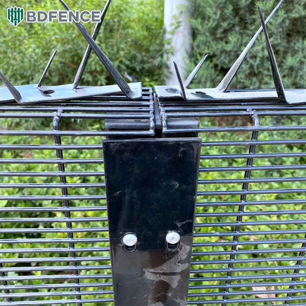 Heavy Duty 358 Anti-Climb Fence Galvanized for Industrial Zone Perimeter Protection