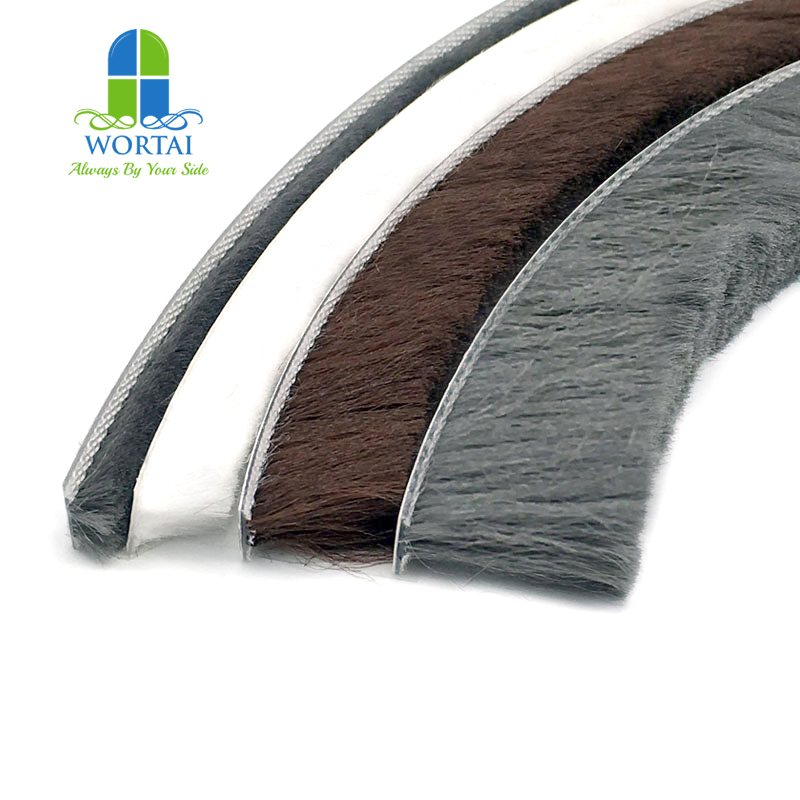 Customized Size and PP Yarn with or Without Silicone PP Silicon Wool Pile Weather Strip