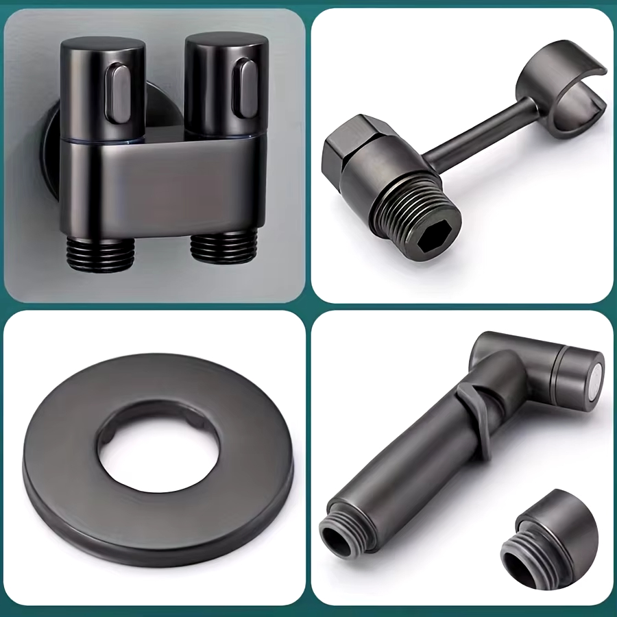 Modern Handheld Cleaning Sprayer Wall Mounted Shattaf Telephone Bidet Toilet Attachment for Hotel Applications