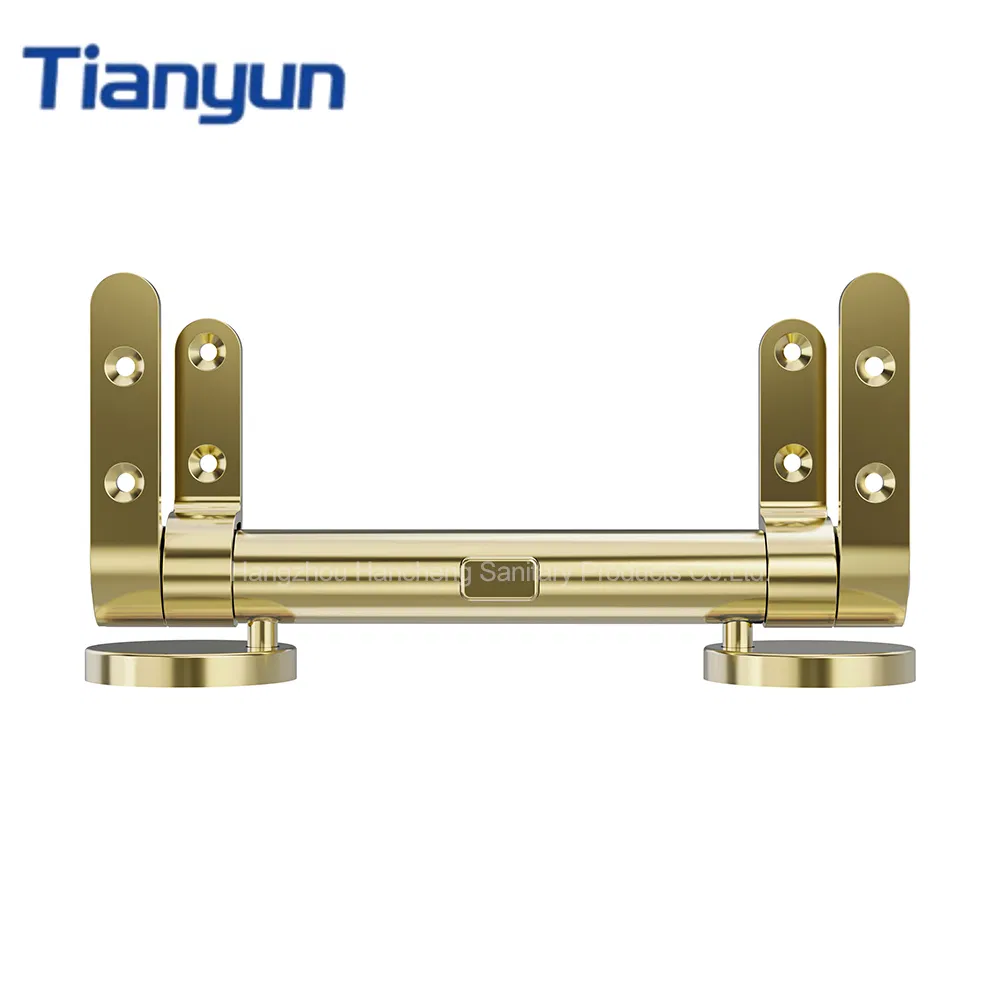 High Torque Rotary Damper Stainless Steel One Button Metal Toilet Seat Hinge