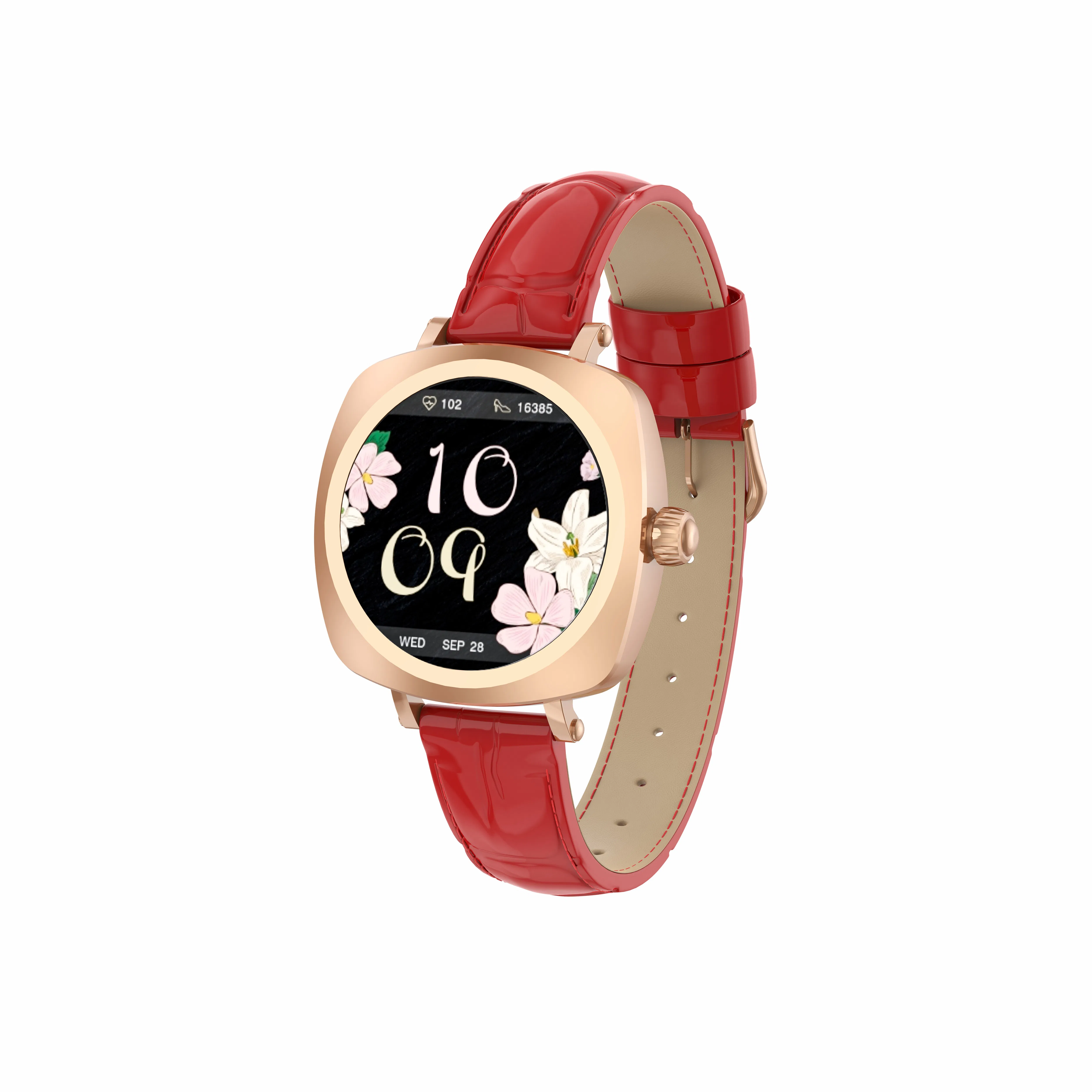 Stylish Ldnio Sw03 Smart Watch for Men Women Amoled Silica Gel for Bt Touch Control Sports Pedometer Heart Rate Tracker IP68 Gift Wrist Smart Watch