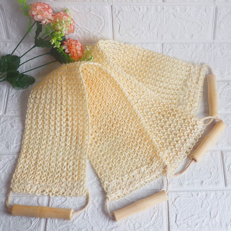 Exfoliating Back Loofah Scrubber Loofa Back Strap Bath Shower Body Brush Scrubber