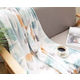 Two Layer Flannel Jacquard Polyester Blanket