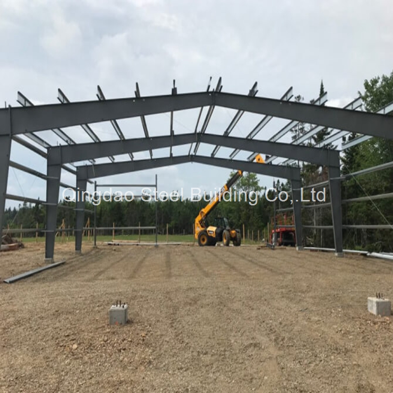 Factory Supply Prefab Steel Truss Rafter Structure Industrial Warehouse Steel Structure Workshop
