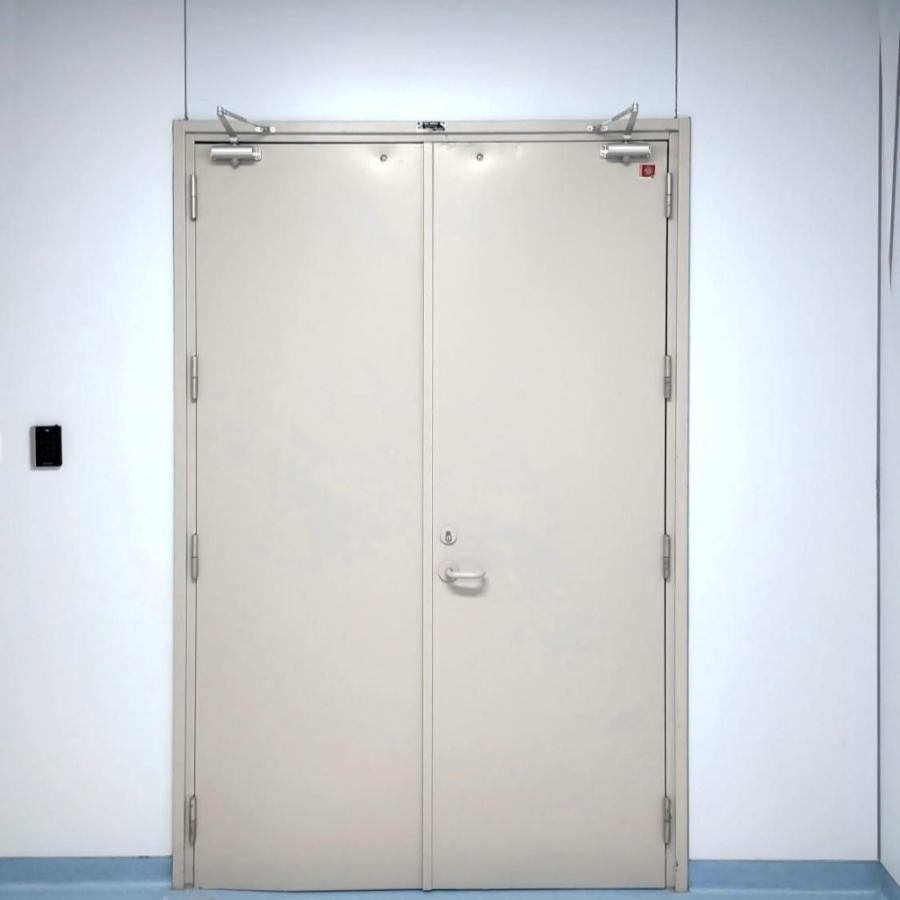 Premium Heavy-Duty Steel Security Fireproof Fire Rated Door for Maximum Security