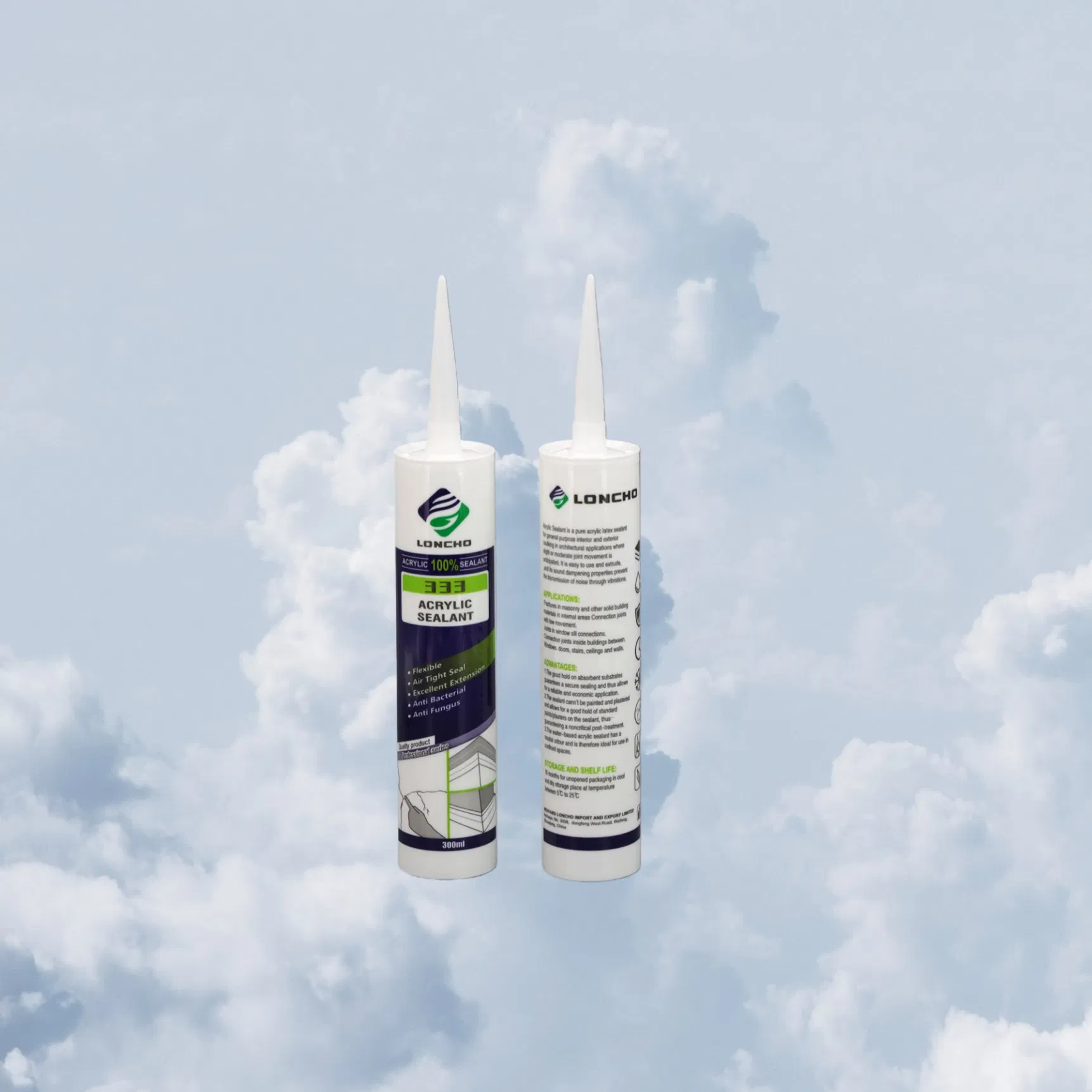 Stain-Resistant Quick Drying Acrylic Silicone Sealant for Seamless Use