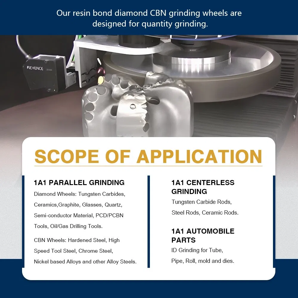 Алмазный шлифовальный круг 1A1 для карбида вольфрама