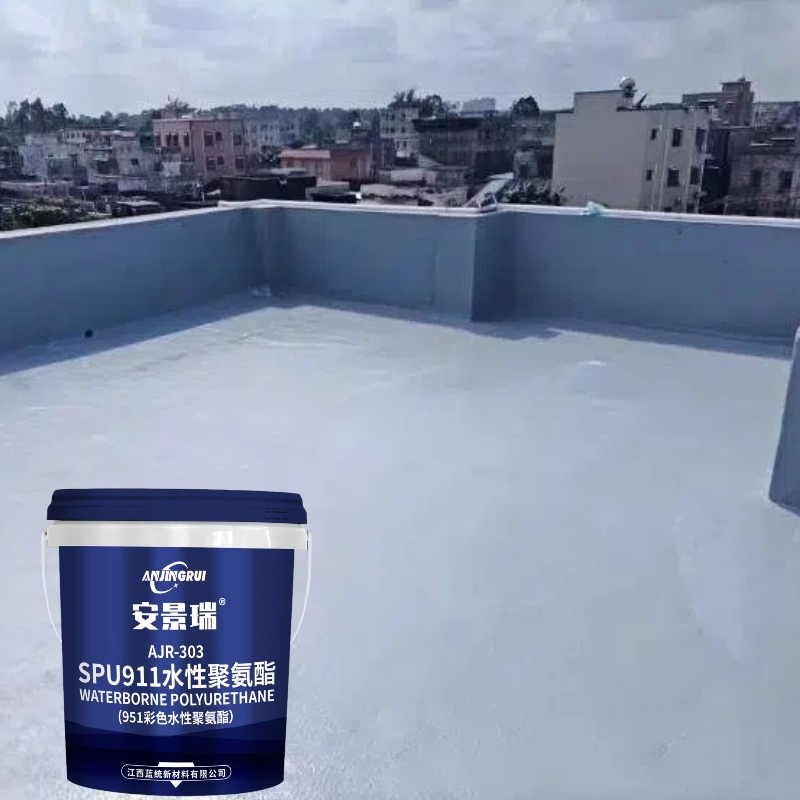 High Performance Polyurethane Waterproof Coating for Roof Basement Tunnel Engineering Building Material