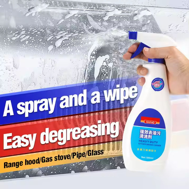 Sanvo Home Kitchen Cleaner Spray Shaped Oil Stain Cleaner Home Cleaning Products