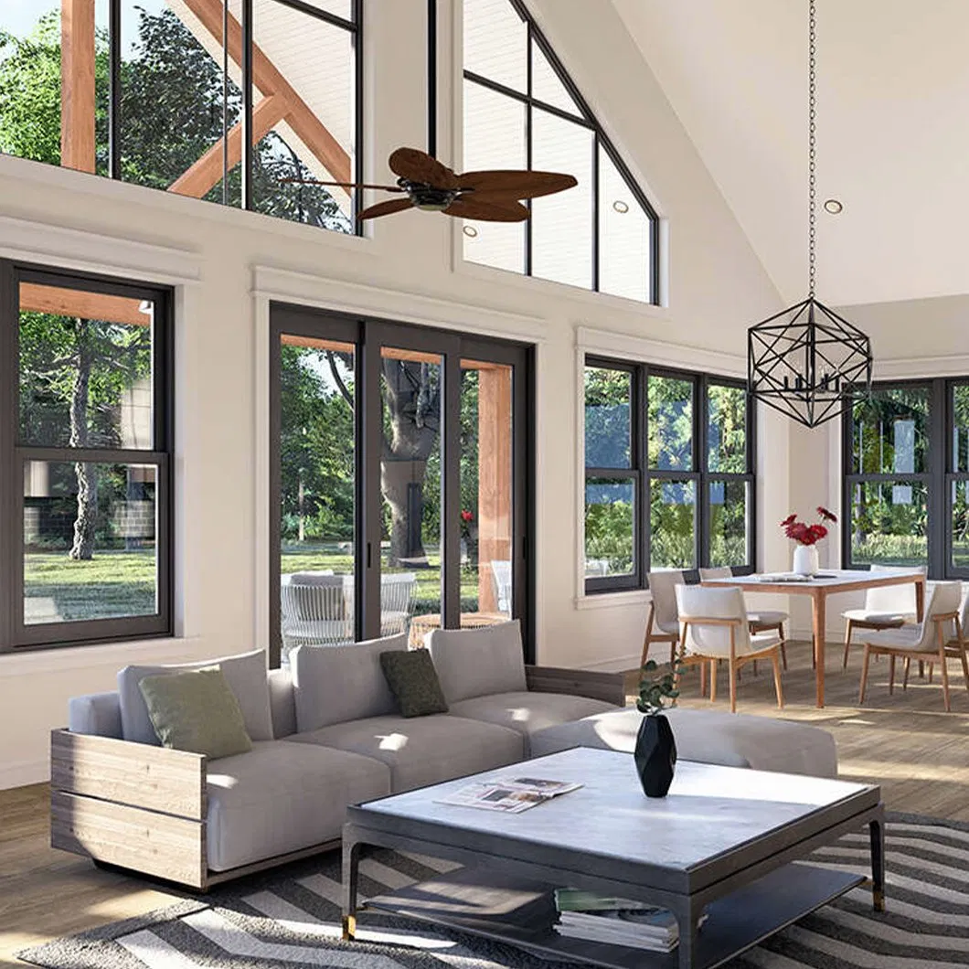 Prefabricated House for Villa Home Factory Directly Selling Steel Structure Frame Villa Houses 4 Bedroom with Huge Discount