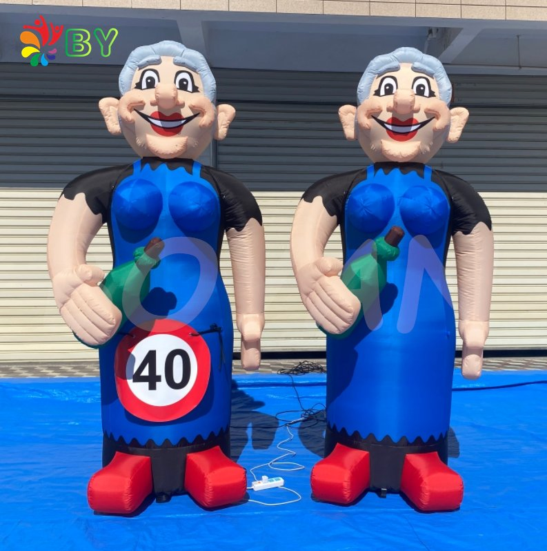 Inflatable Holland Bar Girl Balloon, Holland Character Cartoon/ Doll Sarah Balloon