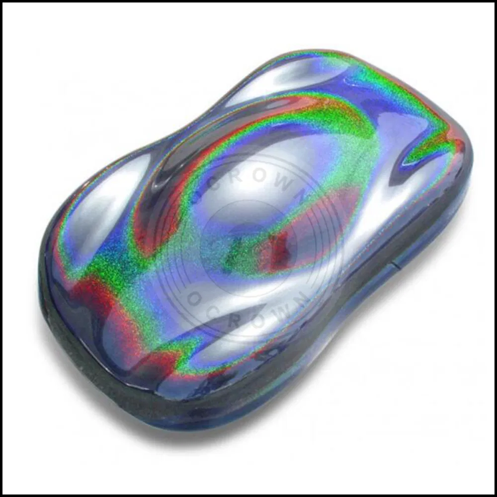 Unicorn Holographic Chrome Mirror Laser Rainbow Nail Gel Polish Pigment