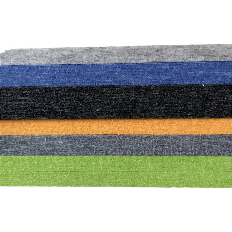 Sound Absorption Pet Felt Acoustic Board Noise Reduce Polyester Fiber Acoustic Wall Panel for Music Room