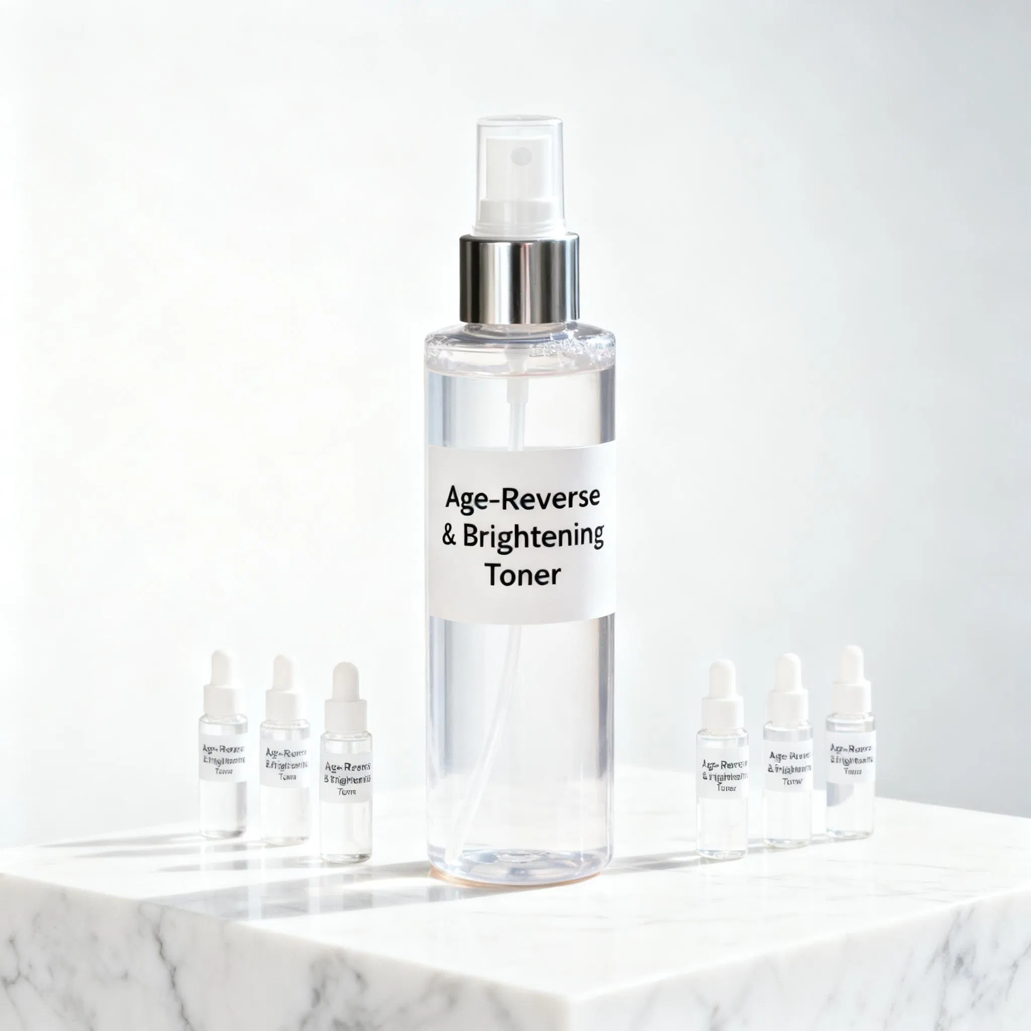 Sunscreen Antioxidant Healing Velvet Flower Extract Protective Face Toner for UV Defense
