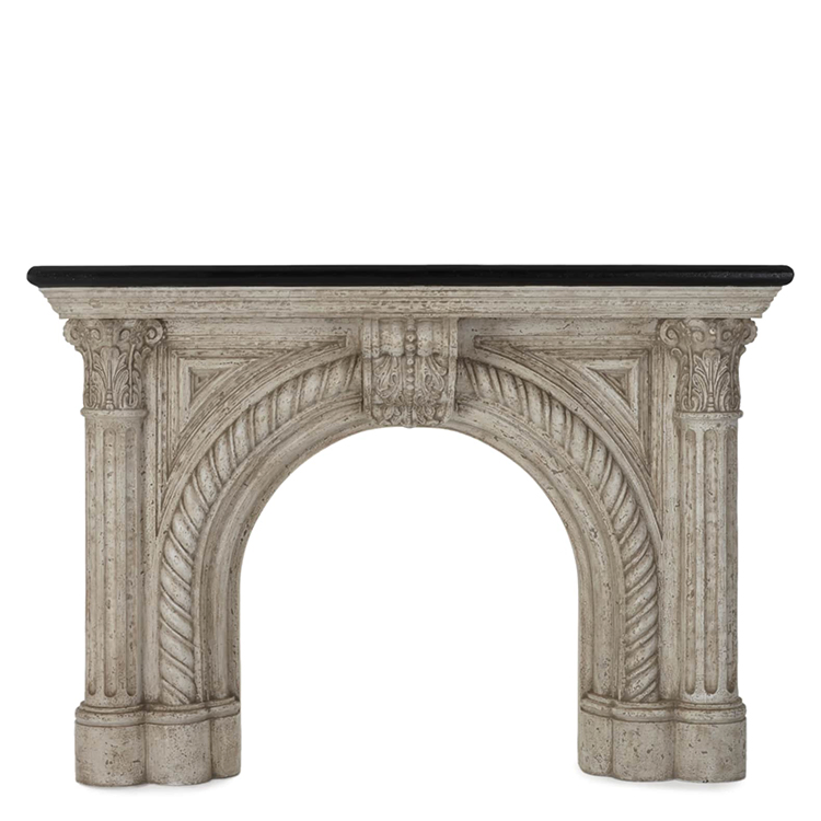 Newstar Customized Size Modern Design Factory Price Marble Fireplace Mantel for Home Stone