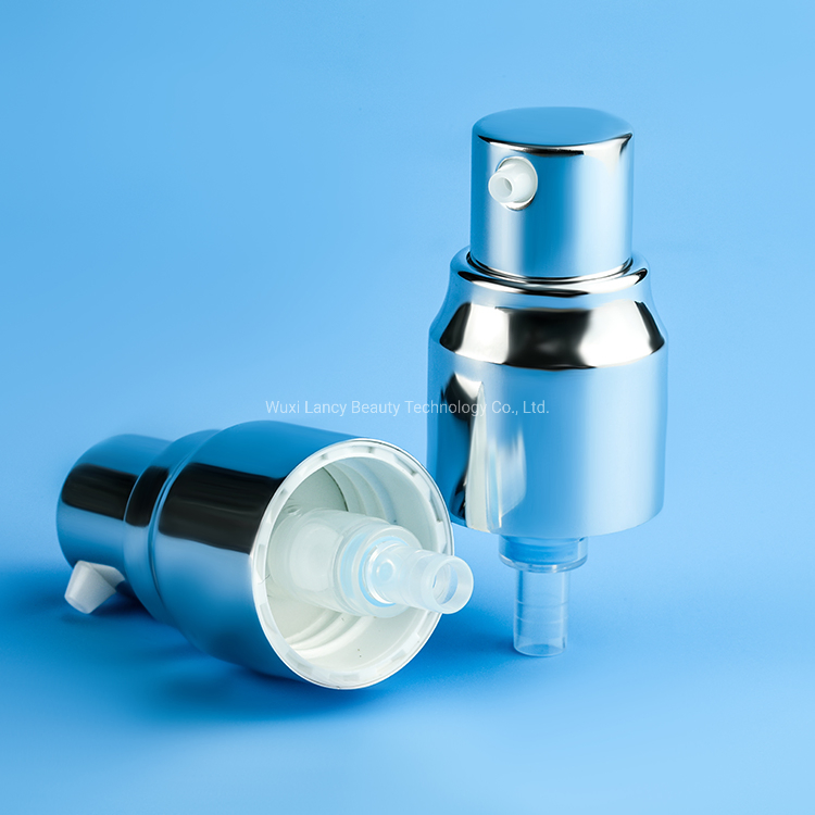 18/415 20/415 22/410 Aluminum Cream Bottle Pump for Lotion Emulsion Serum Anodized with Shoulder