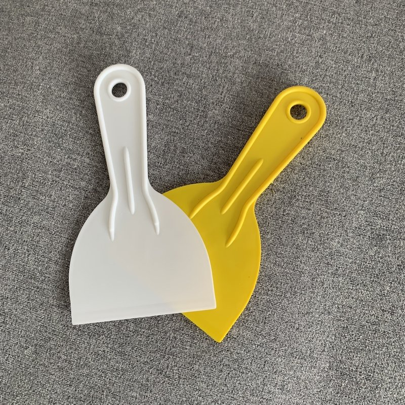 Black Color 3 Inch Cleaning Scraper Plastic Putty Knife