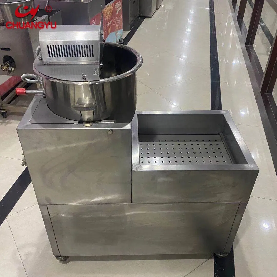 Chuangyu Cy-360 Large Natural Gas Sweet Mushroom Popcorn Mix Mixer Machine