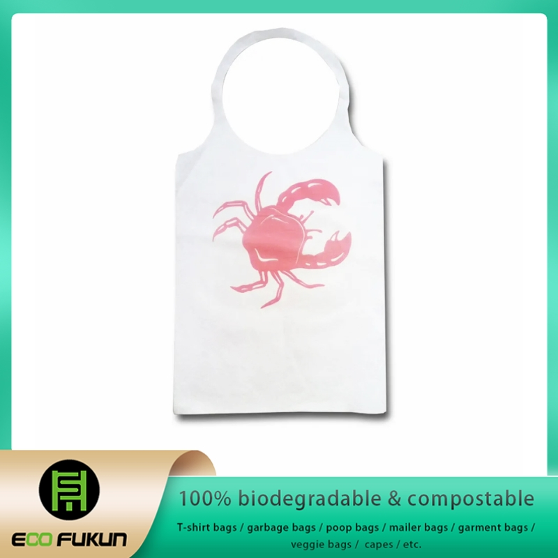 Biodegradable Cape, Disposable Compostable Adult Bib
