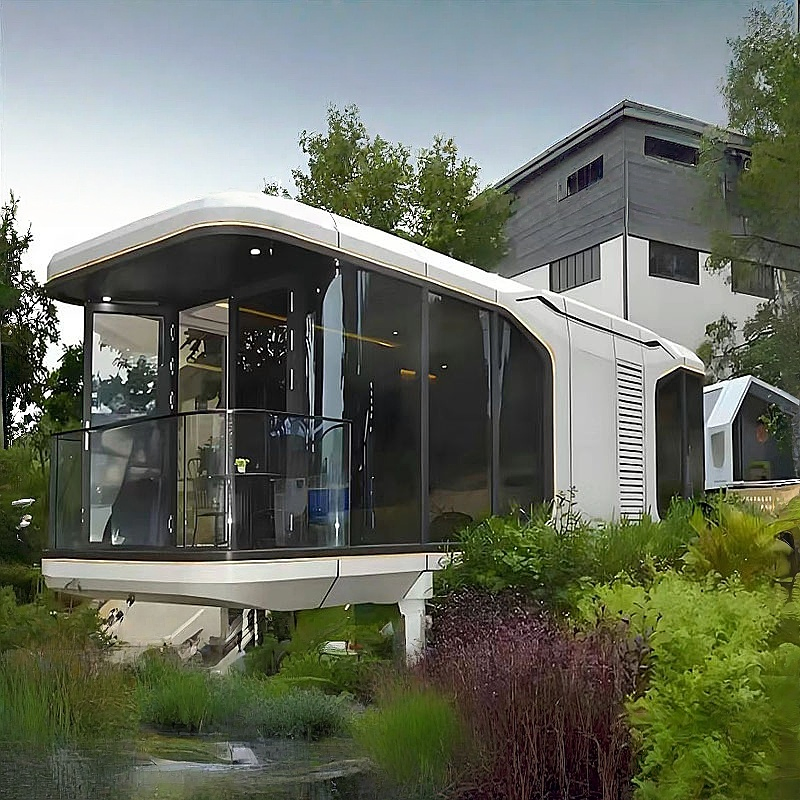 Space Capsule Mobile Home, Outdoor Scenic Spot, Internet-Famous Container Homestay, Office Hotel, Apple Capsule, Mobile Apple Capsule Home