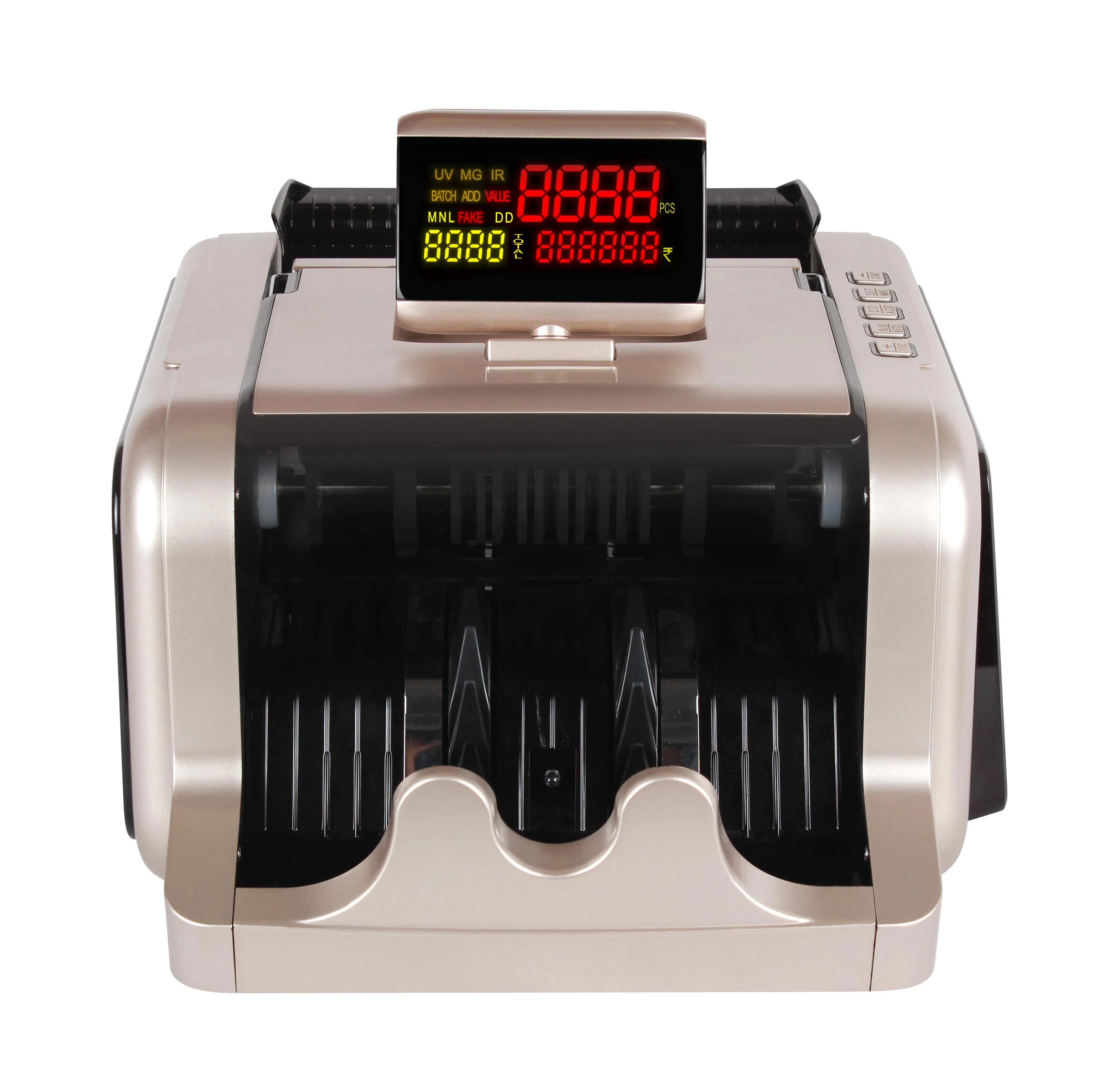 Al-2600 Multi Currency Counter Uvmg Counting Machine Bill Money Counter