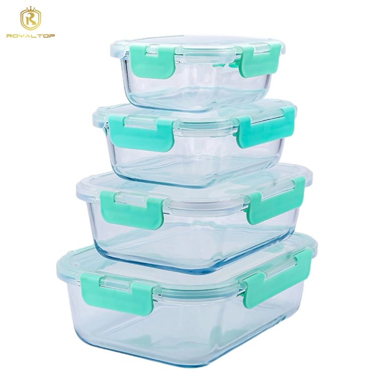 Airtight Transparent Food Storage & Container with Plastic Lid