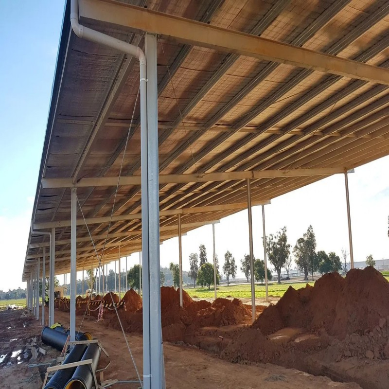 Durable Outdoor Steel Storage Shed for Heavy Duty Use