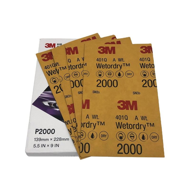 Наждачная бумага 3M 401Q водостойкая, 1500, 200 шт.