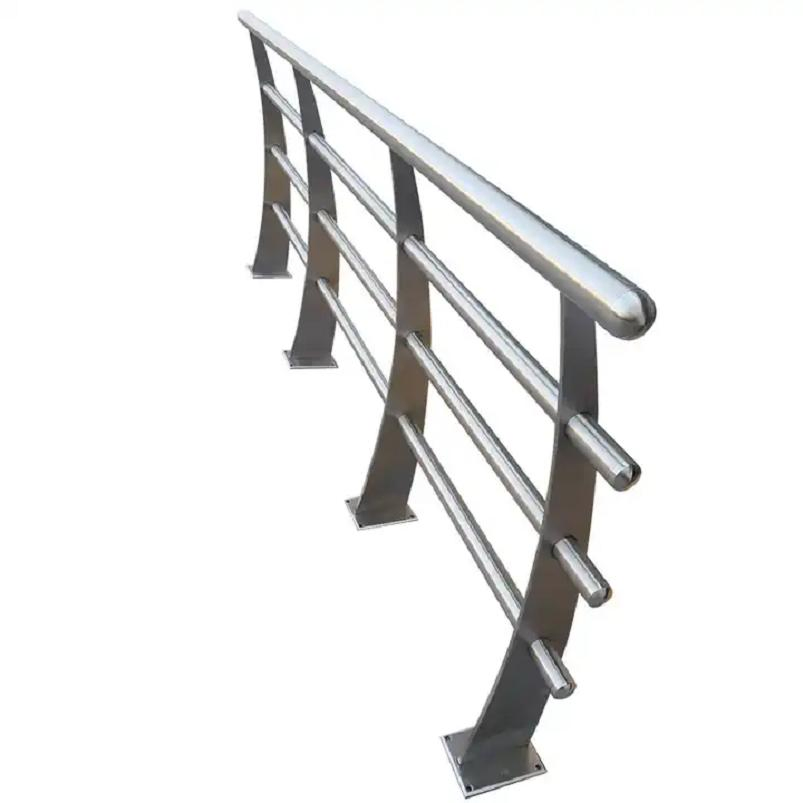 Bridge Side Metal Fence Sidewalk Fencing Wire Design Balustrade Steel Boundary Wall Fence